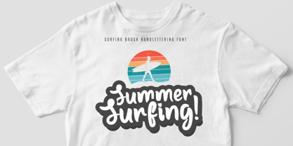 Konda Surfing Font Poster 3