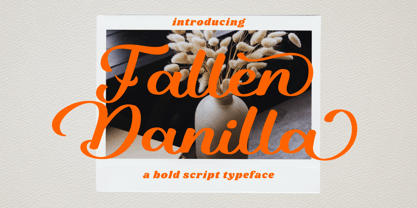 Fallen Danilla Font Poster 1