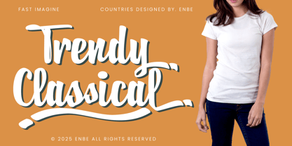 Countries Font Poster 4