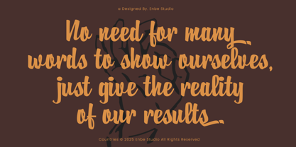 Countries Font Poster 3