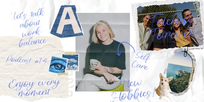 Homans Millen Font Poster 3