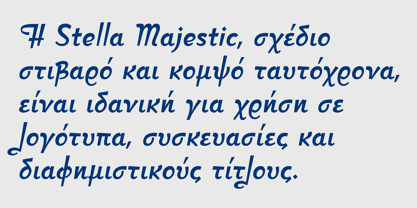 Stella Majestic Font Poster 9