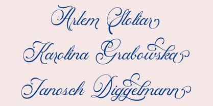 Flourishing Font Poster 10