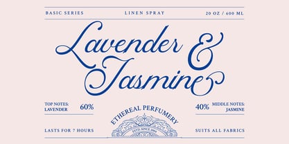 Flourishing Font Poster 9