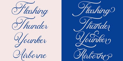 Flourishing Font Poster 5