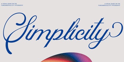 Flourishing Font Poster 7