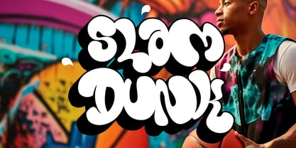 Bomber Marker Font Poster 5