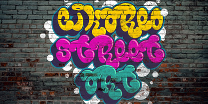 Bomber Marker Font Poster 3