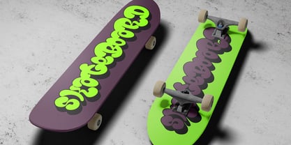 Bomber Marker Font Poster 6