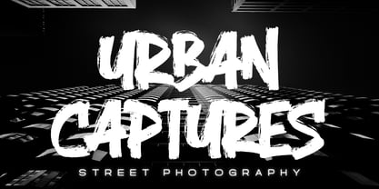 Sucker Brush Font Poster 2