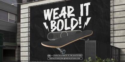 Sucker Brush Font Poster 9