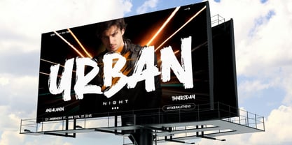 Sucker Brush Font Poster 10