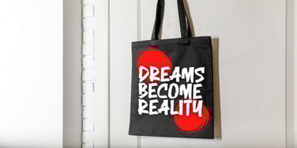 Sucker Brush Font Poster 7