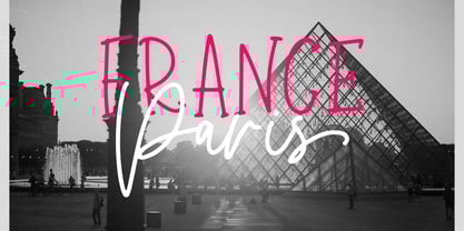 THE Sangria Duo Font Poster 5