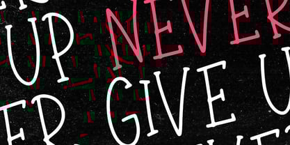 THE Sangria Duo Font Poster 6