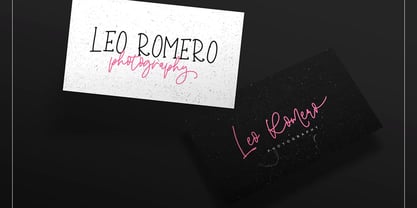 THE Sangria Duo Font Poster 3