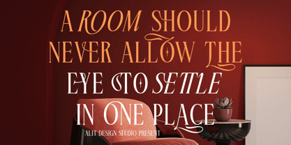 Brosena Font Poster 8