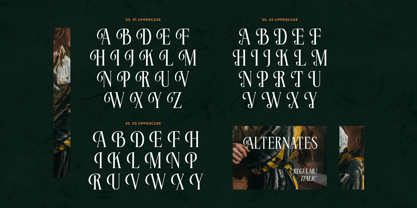 Brosena Font Poster 9