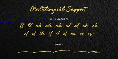 Callitas Font Poster 7