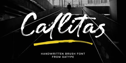 Callitas Font Poster 1