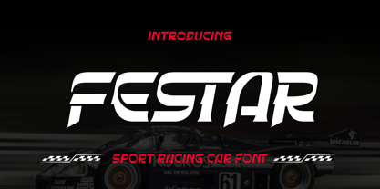 Festar Font Poster 1