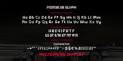 Festar Font Poster 7