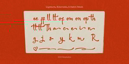 Bonyhumy Font Poster 12