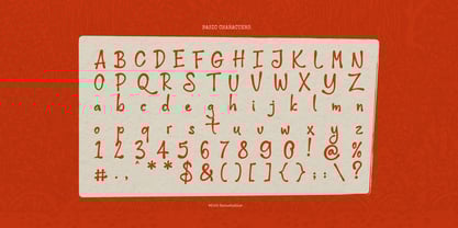 Bonyhumy Font Poster 10