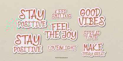 Bonyhumy Font Poster 6