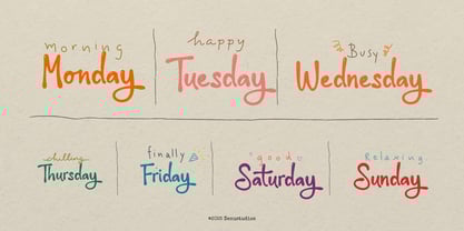 Bonyhumy Font Poster 5