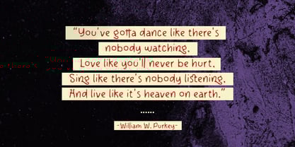 Mollges Font Poster 4