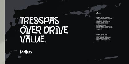 Mollges Font Poster 7