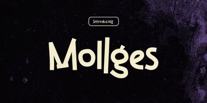 Mollges Font Poster 1