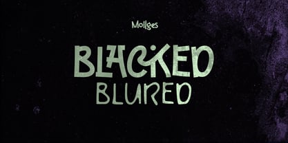 Mollges Font Poster 2