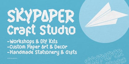 Origraph Font Poster 3