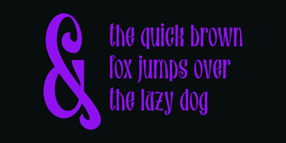 Kozera Font Poster 8