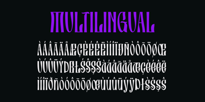 Kozera Font Poster 7