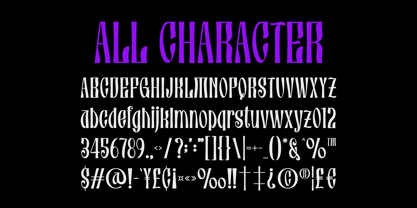 Kozera Font Poster 5