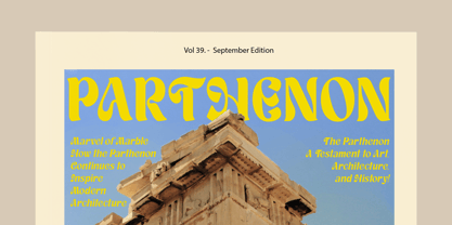 Lunarya Font Poster 3