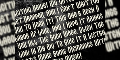 Elaxors Font Poster 12