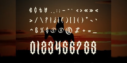 Elaxors Font Poster 3