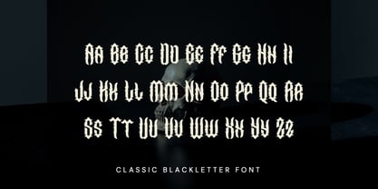 Elaxors Font Poster 2