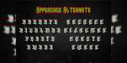 Elaxors Font Poster 9
