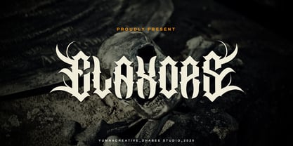 Elaxors Font Poster 1