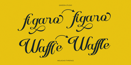 Melaghio Font Poster 10