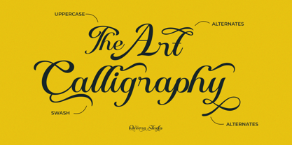 Melaghio Font Poster 2