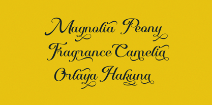 Melaghio Font Poster 6