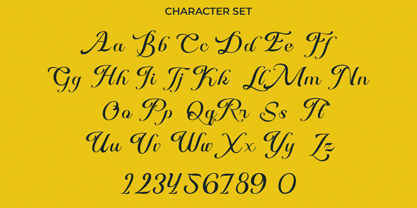 Melaghio Font Poster 11