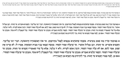 Hebrew Toledot Tanach Font Poster 4