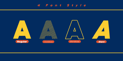 Fox Solid Font Poster 2